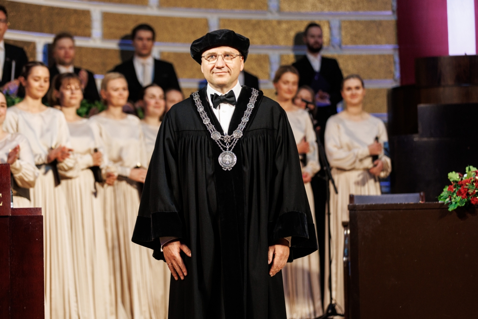LU rektora inaugurācijas ceremonija