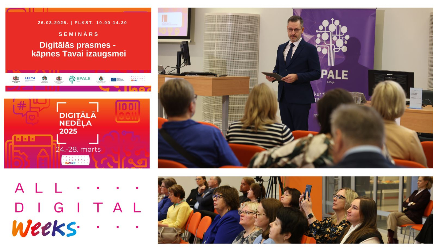 26.marta seminārs “Digitālās prasmes – kāpnes Tavai izaugsmei”