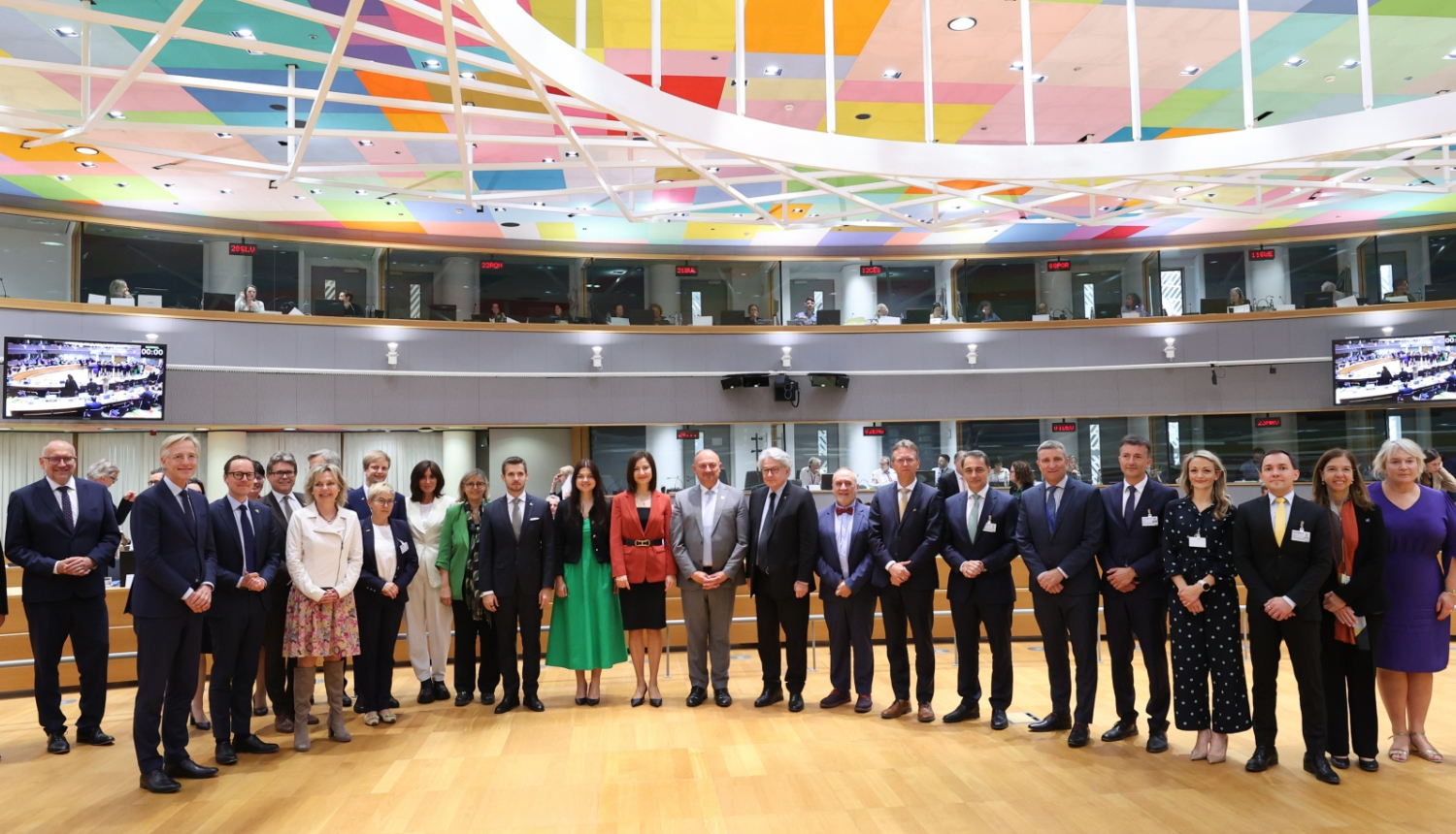 Kosmosa un pētniecības jomu ministru kopbilde