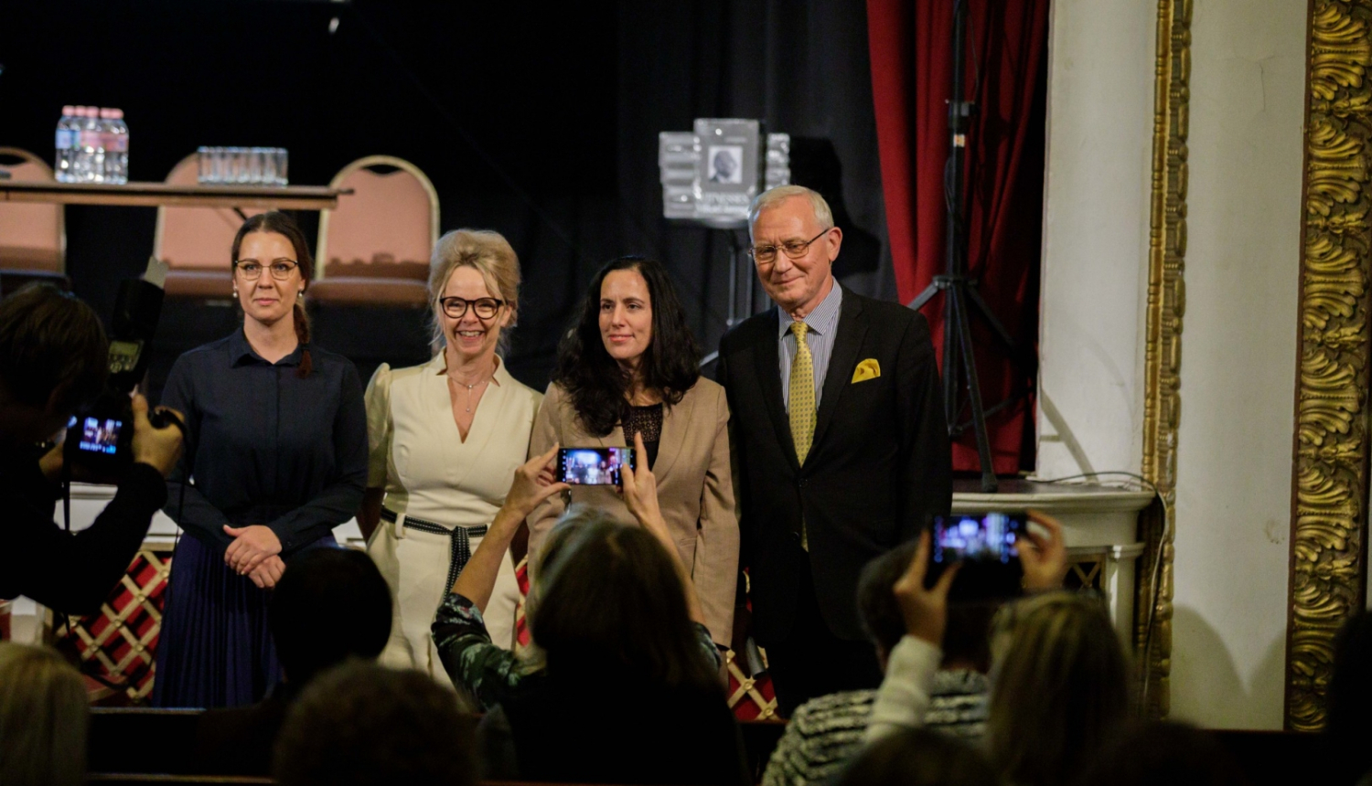 A.Muižniece, E.K.Hēglunda, V. E. Š.Rapaporta–Palgi, A.Teikmanis