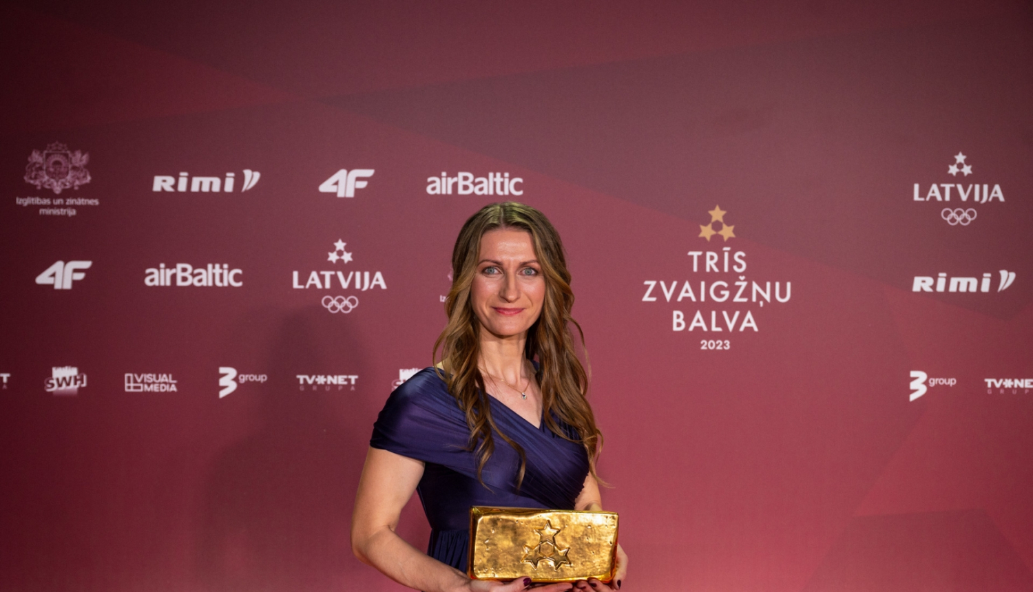 Aiva Aišpure nominācijas "Gada sporta skolotāja" laureāte