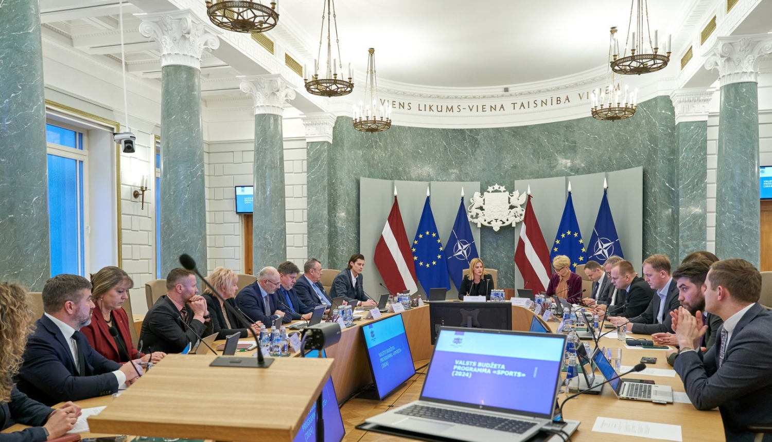 Latvijas Nacionālās sporta padomes sēde 