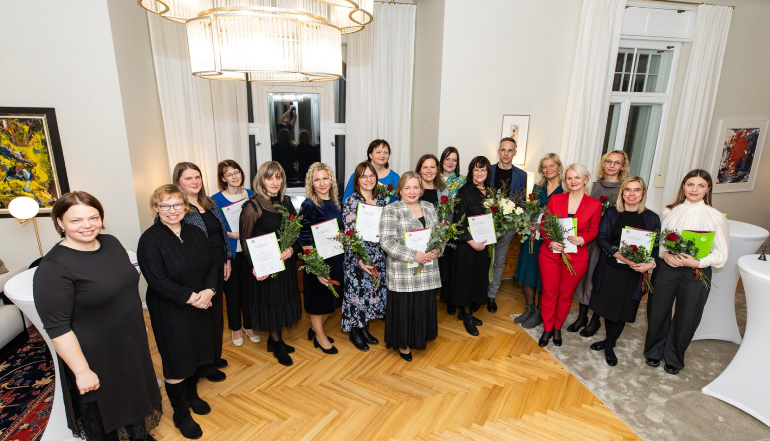 Godināto vācu valodas skolotāju kopbilde