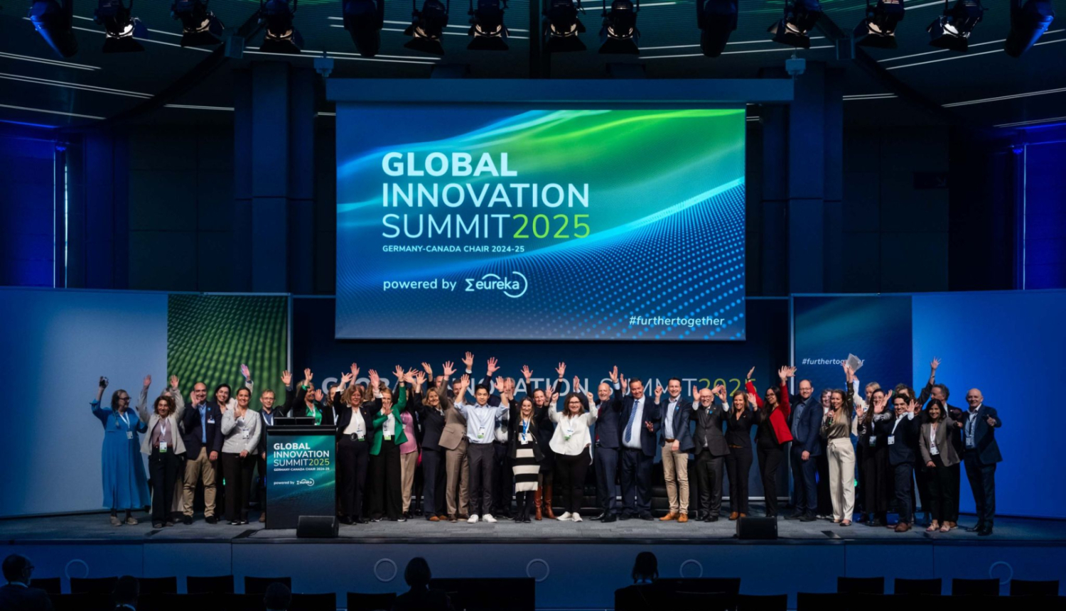 Globālā inovāciju samita 2025 noslēgums. Publicitātes foto: EUREKA.