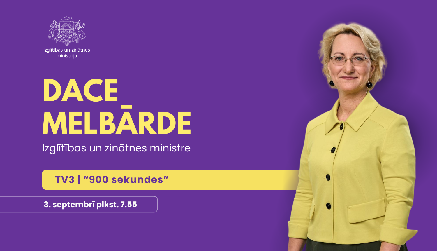 Intervija TV3 raidījumā "900 sekundes" 