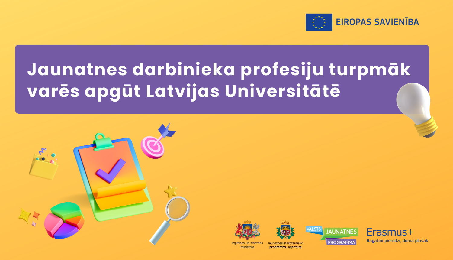 Jaunatnes darbinieka profesiju turpmāk varēs apgūt Latvijas Universitātē