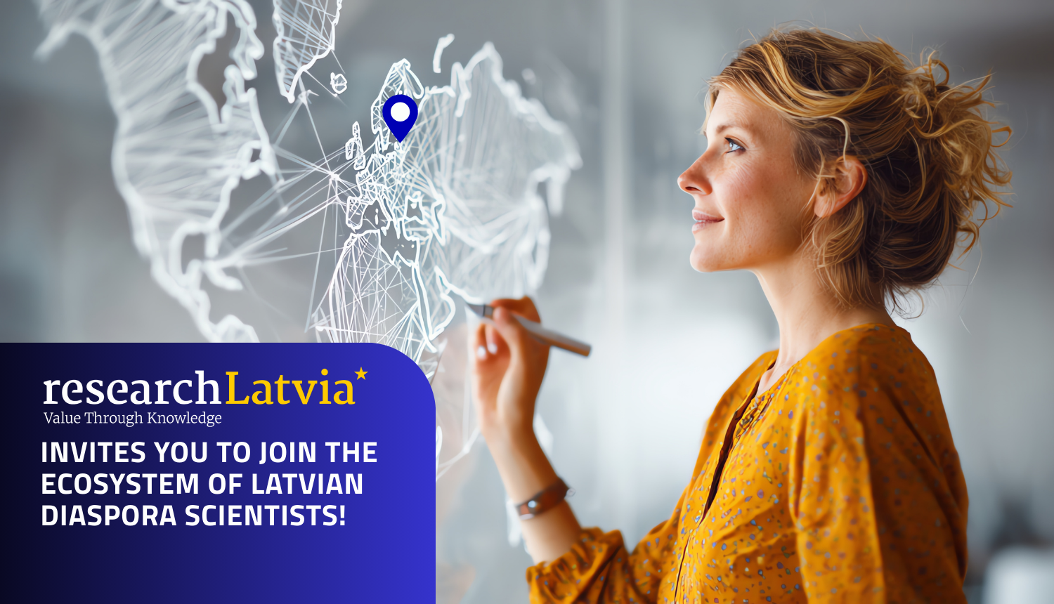 ResearchLatvia invites you to join the ecosystem of Latvian diaspora scientists!