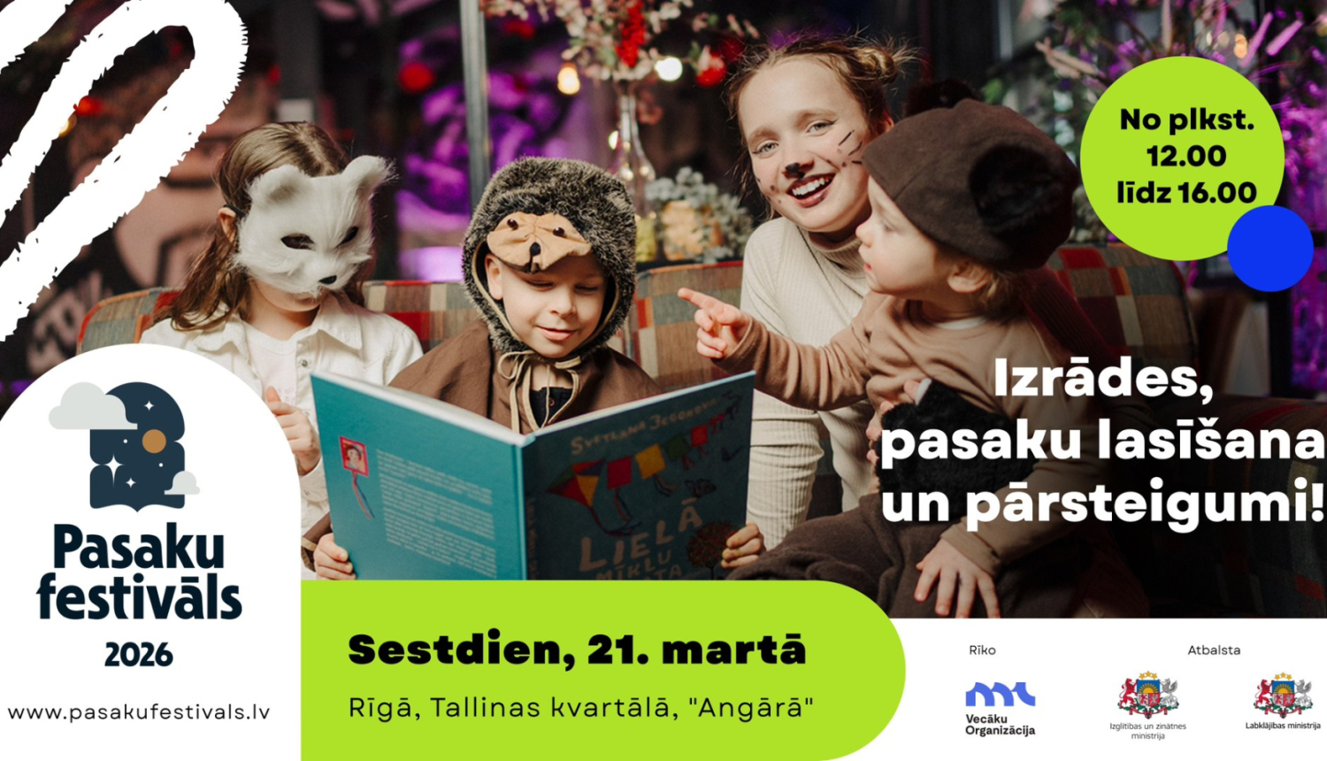 Pasaku festivāls 2026