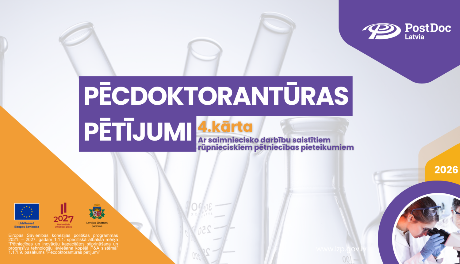 Pēcdoktorantūras pētījumi LZP