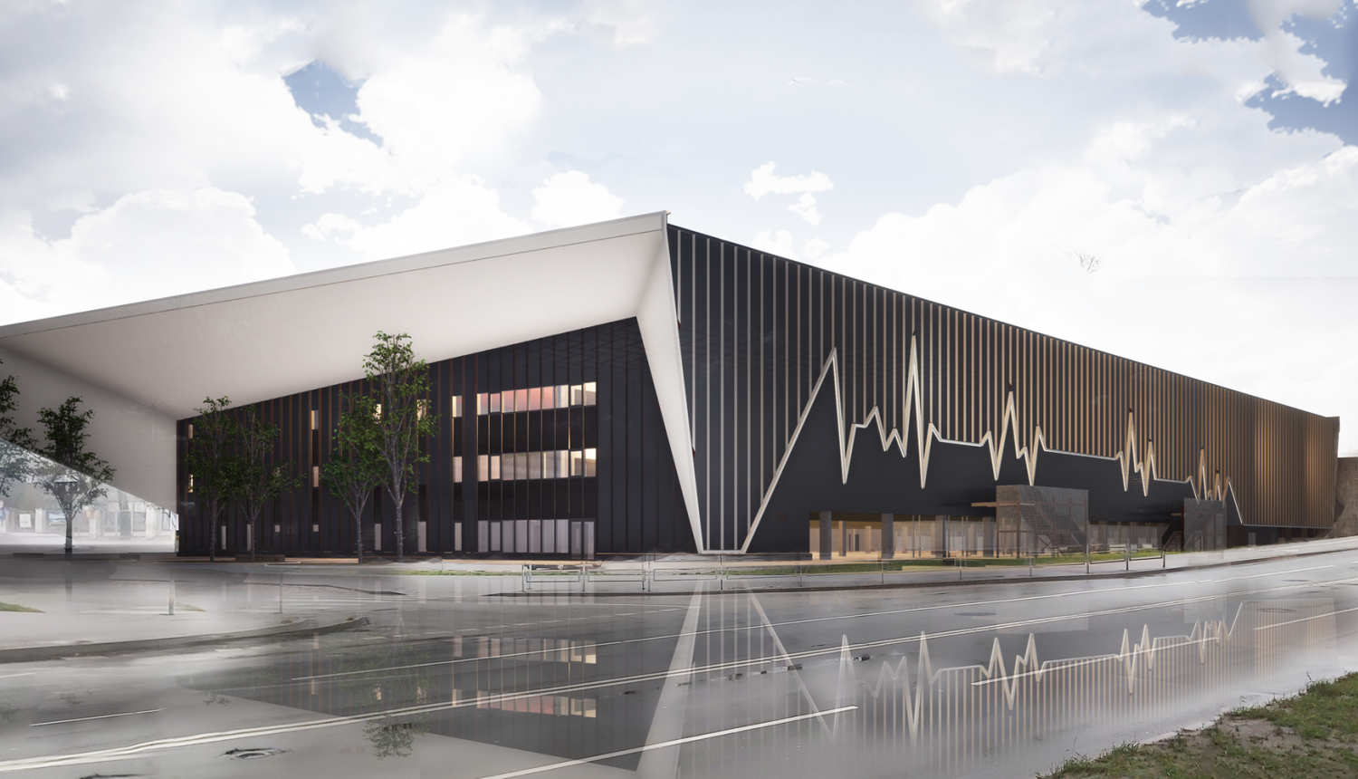 Daugavas stadiona vizualizācija