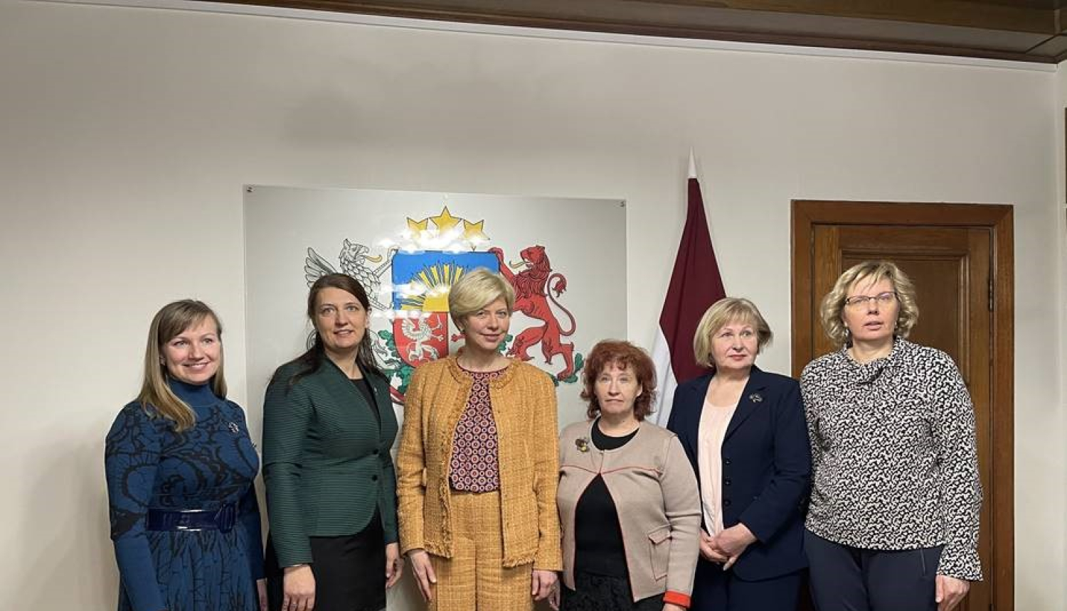 Ministre ar LIZDA pārstāvjiem un Līgu Lejiņu