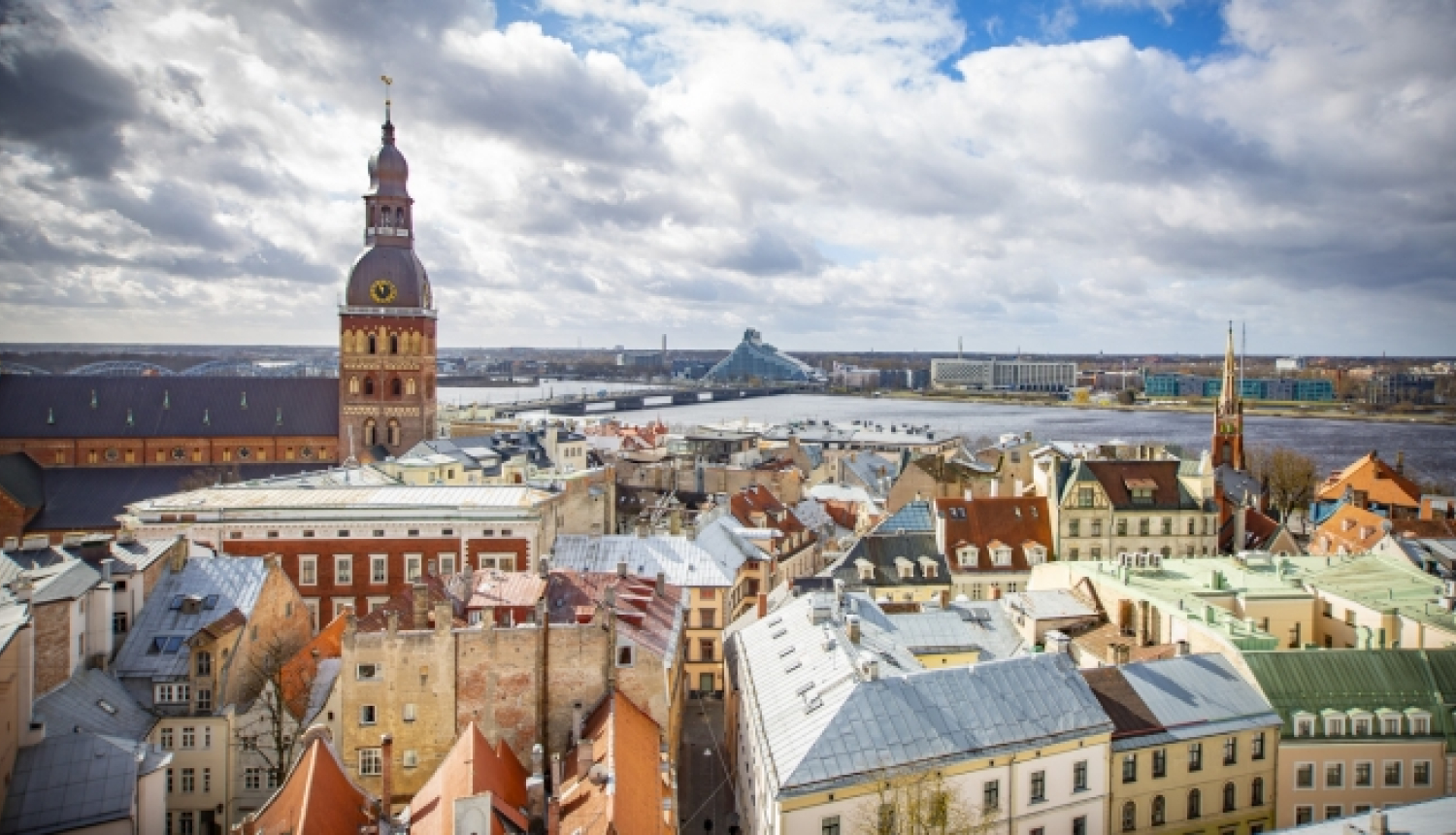 Vecrīga no putna lidojuma