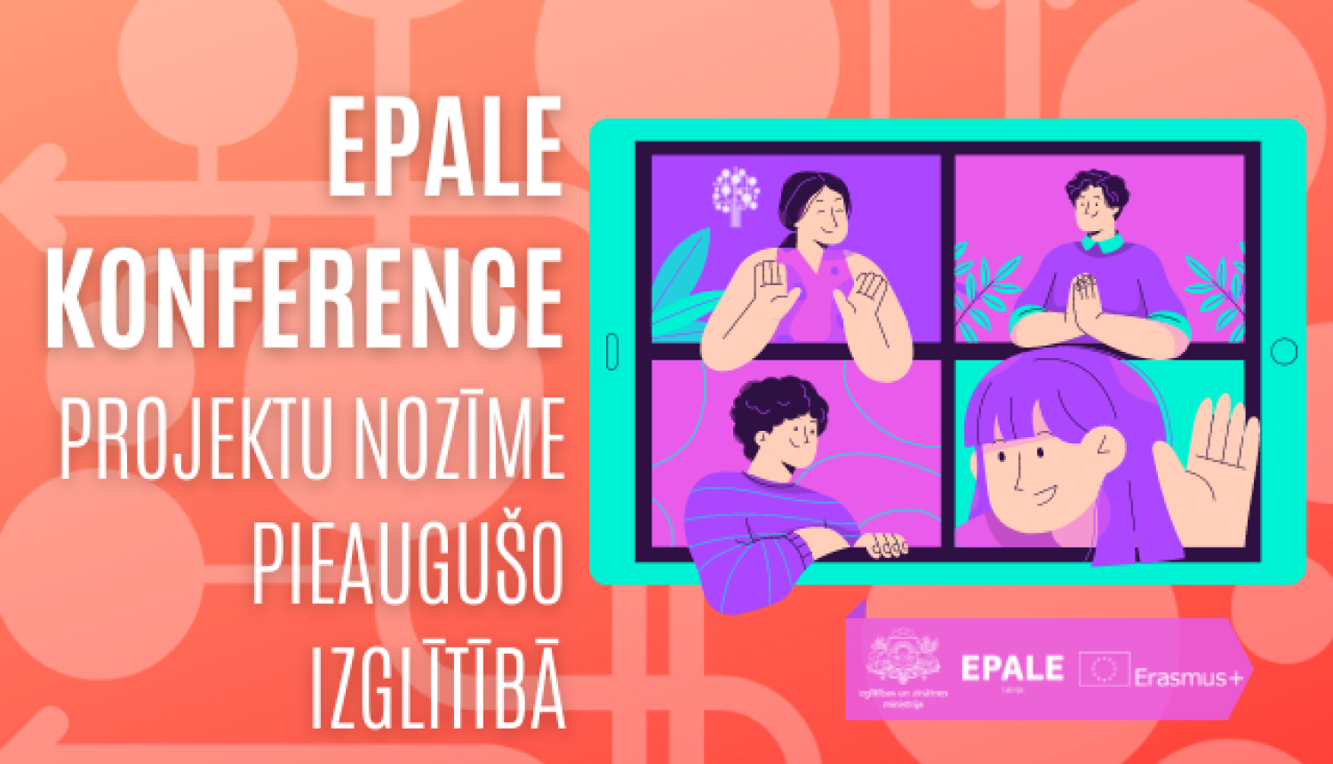 EPALE konferences baneris