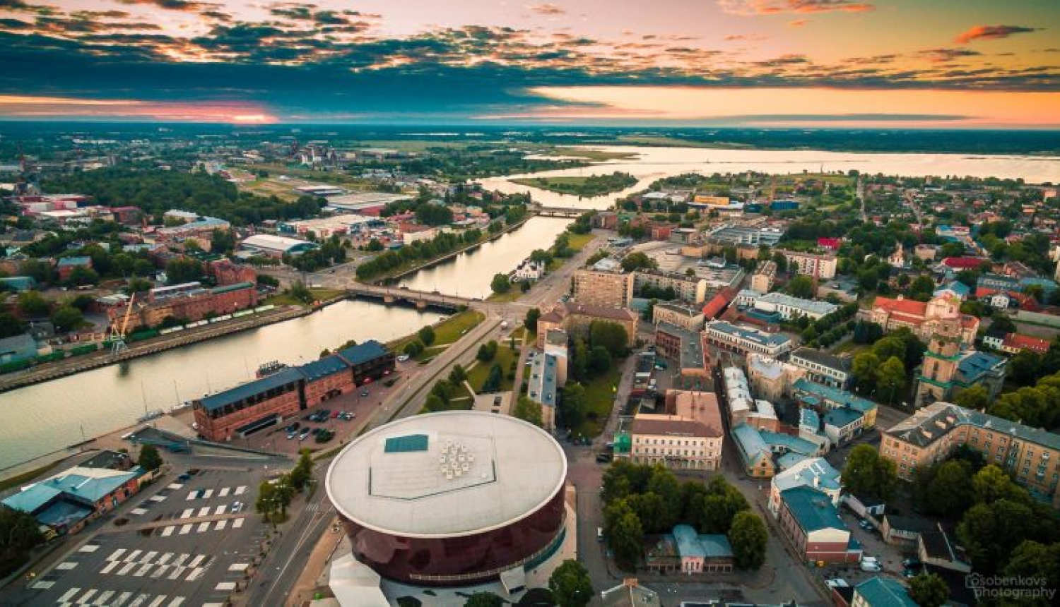 Liepāja no putna lidojuma