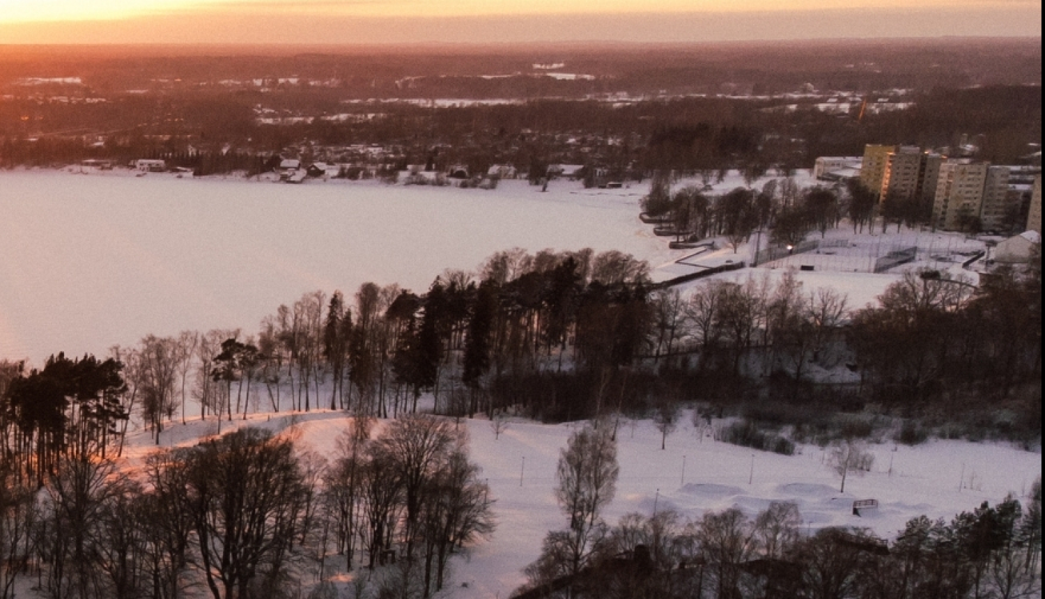 Aizkraukles novads no putna lidojuma
