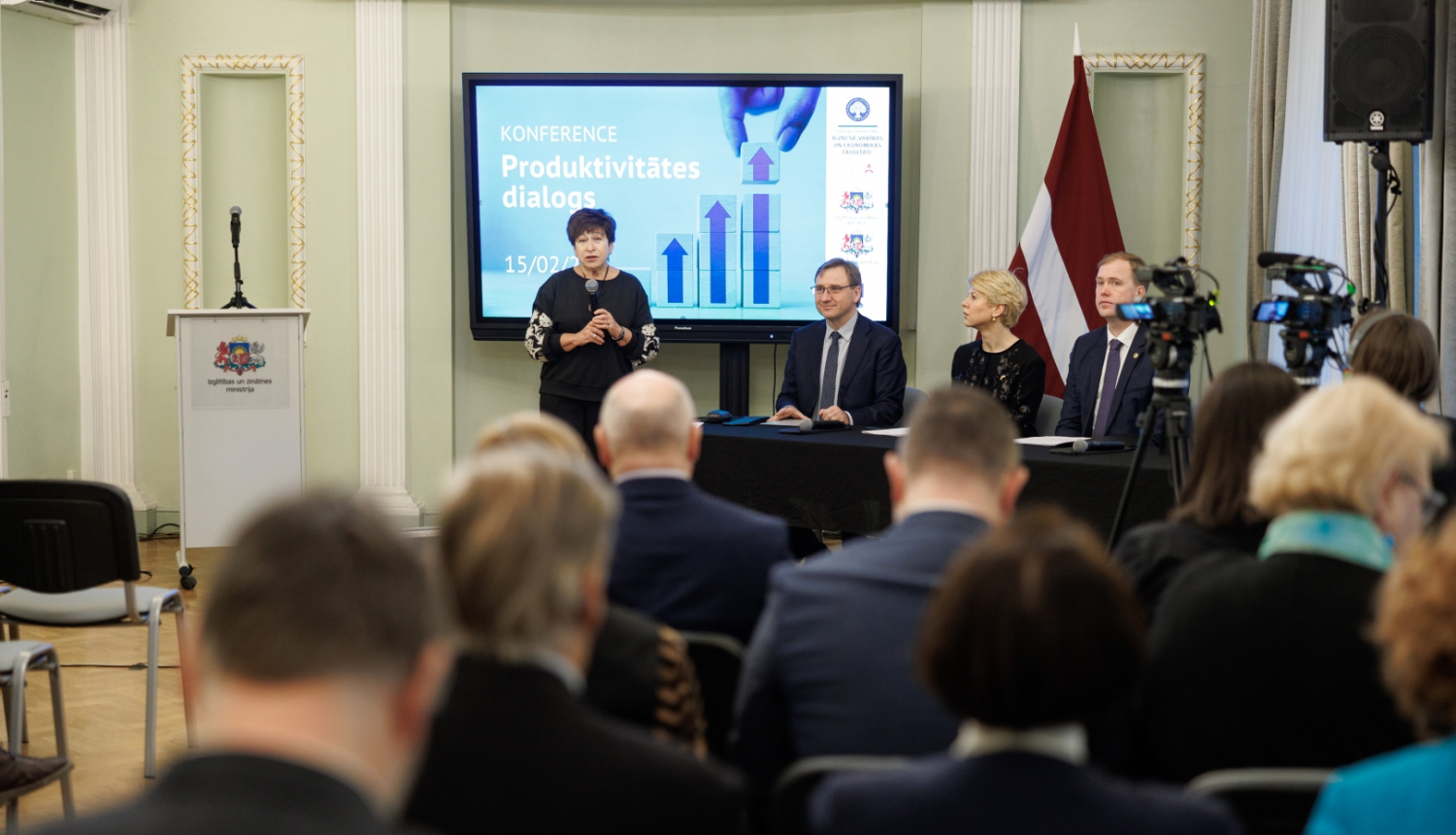 Produktivitātes dialoga konferences pasākums