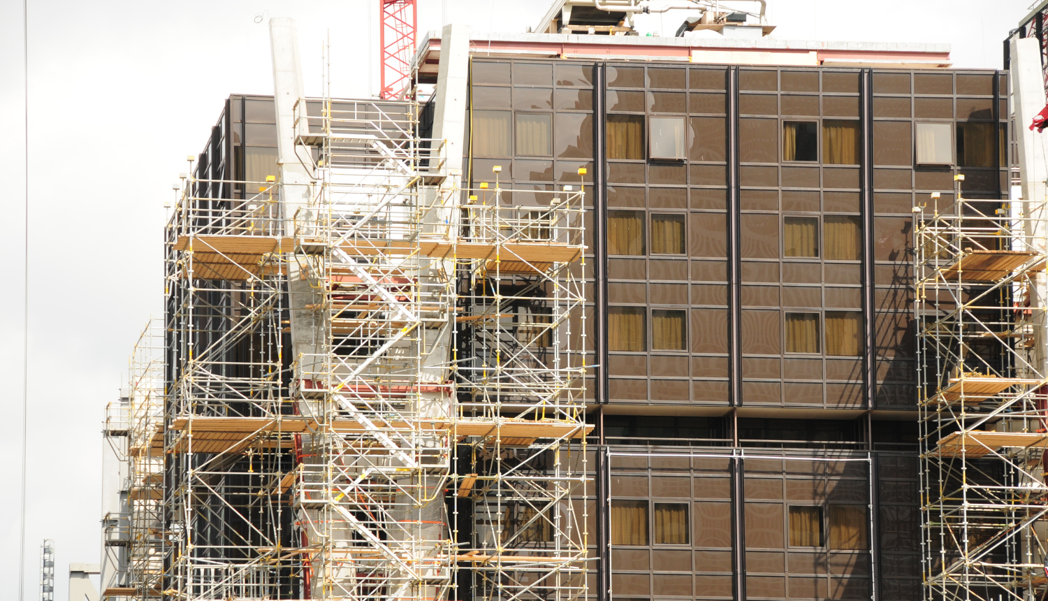 Ēkas fasādes rekonstrukcija