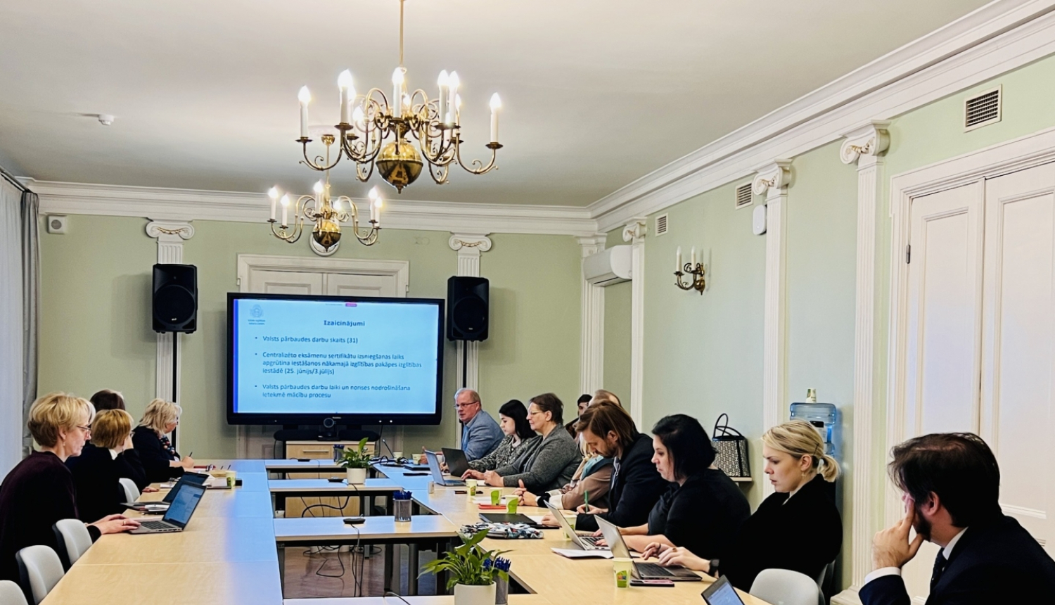 Sanāksme LU Lielajā zālē