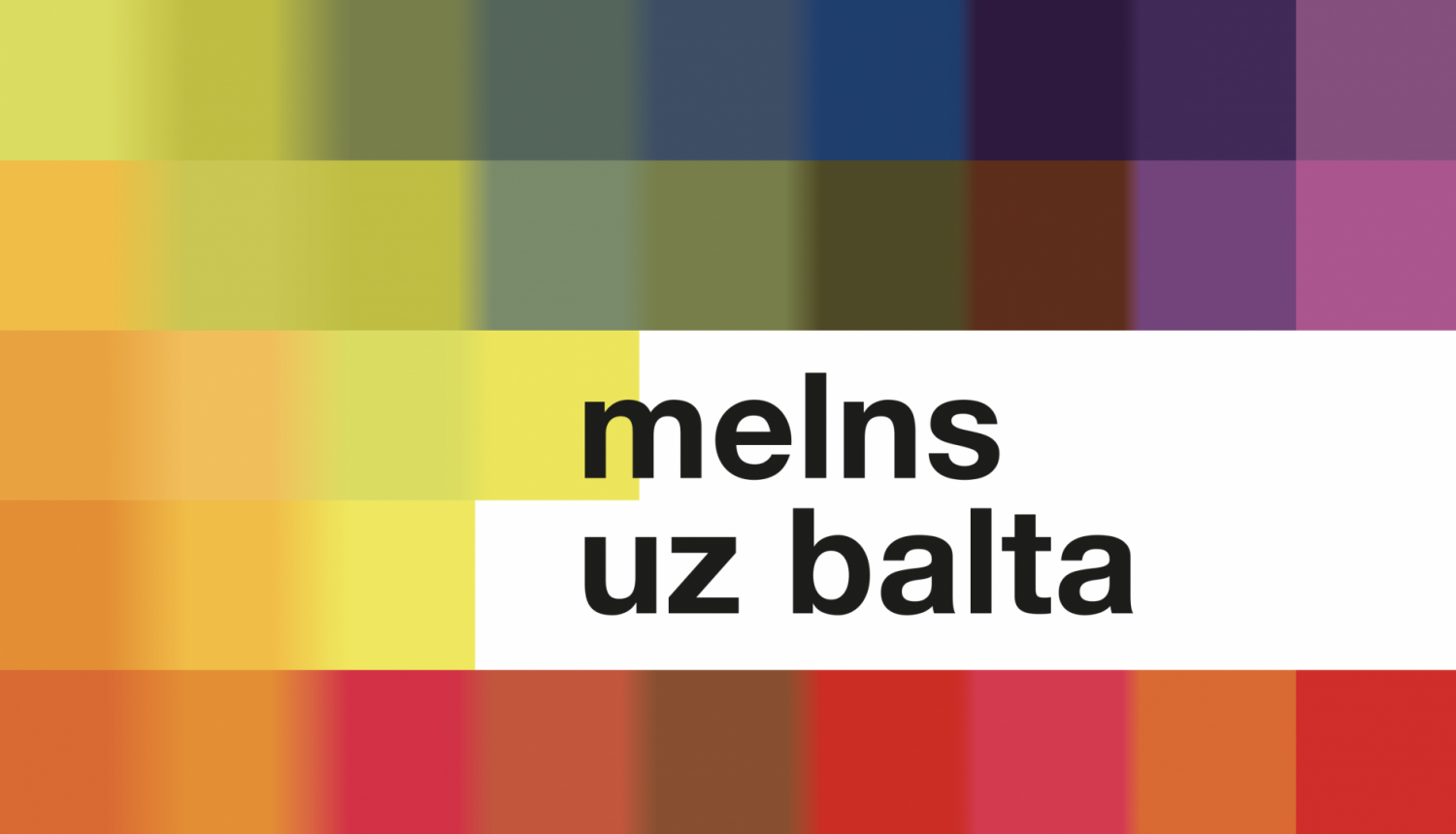 melns uz balta platforma