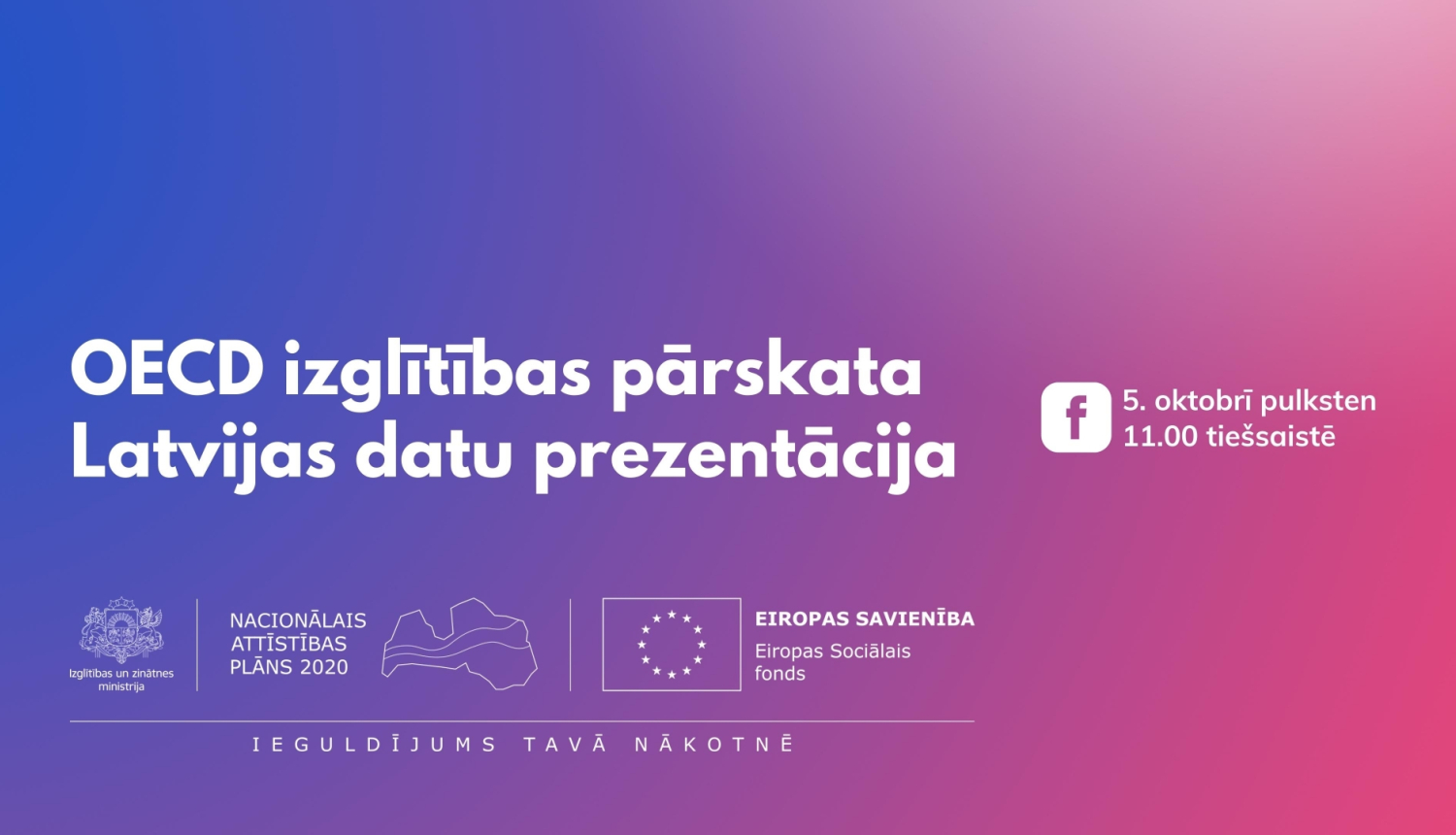 informatīvs attēls ar tekstu