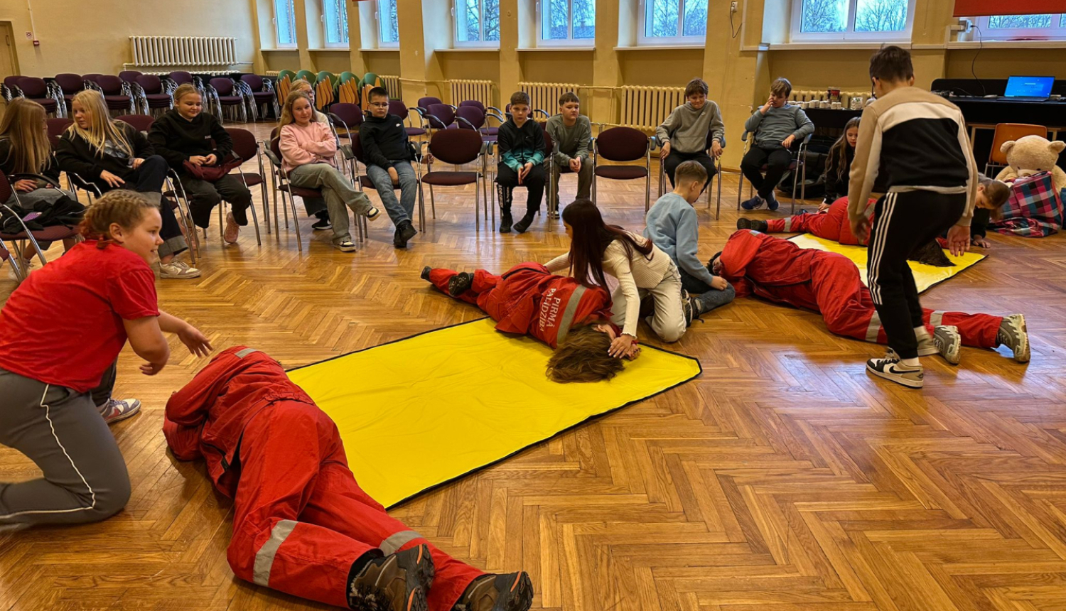 “LATVIJAS PIRMĀS PALĪDZĪBAS VIENĪBA” nodarbība