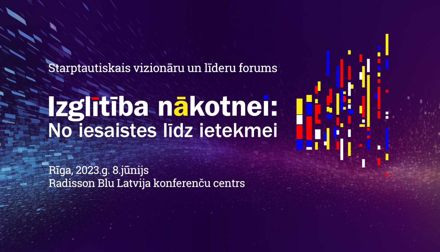 Izglītība nākotnei baneris