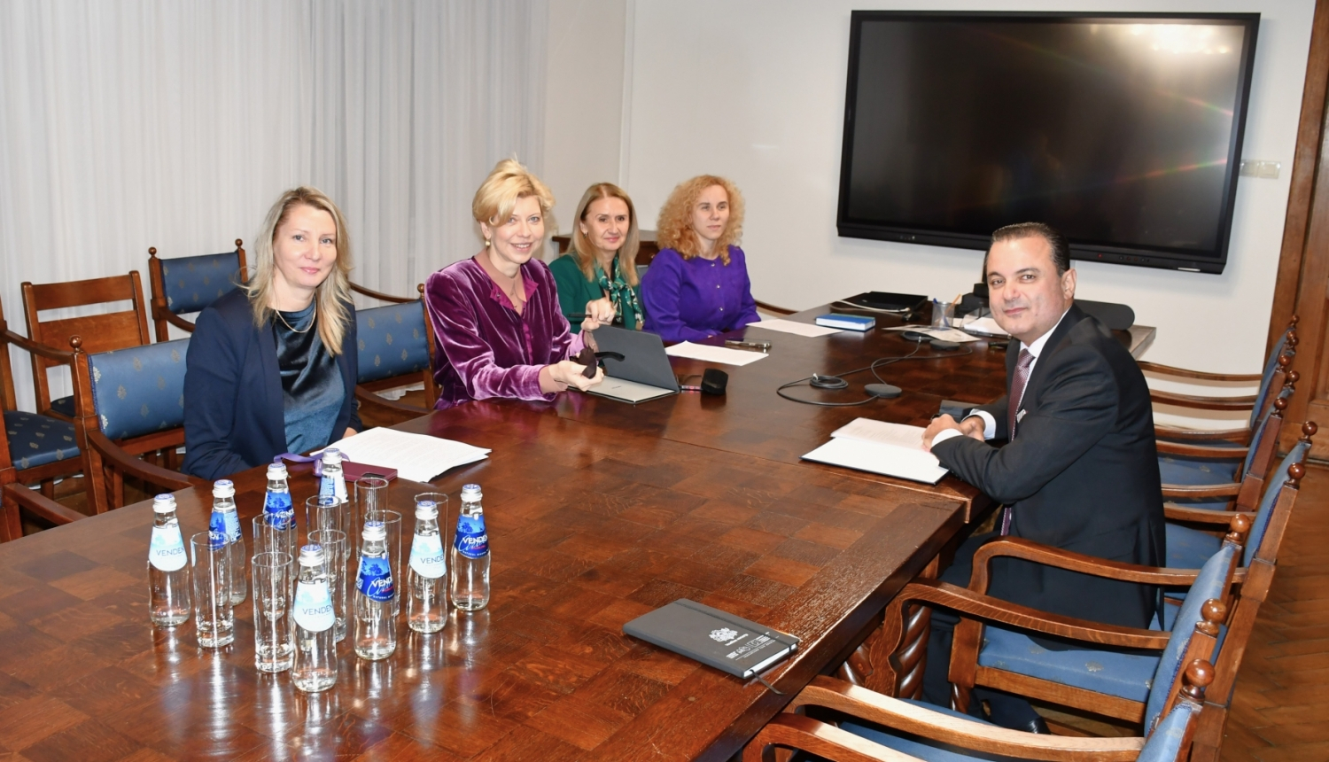 Tiksanās ar veselības ministru