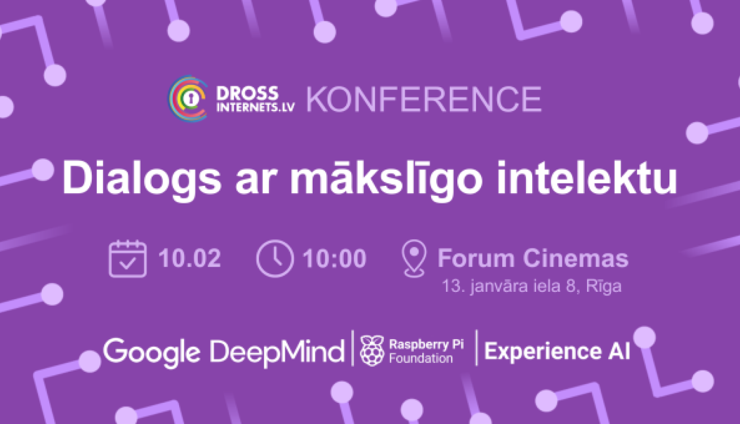 drossinternets.lv konference "Dialogs ar mākslīgo intelektu"