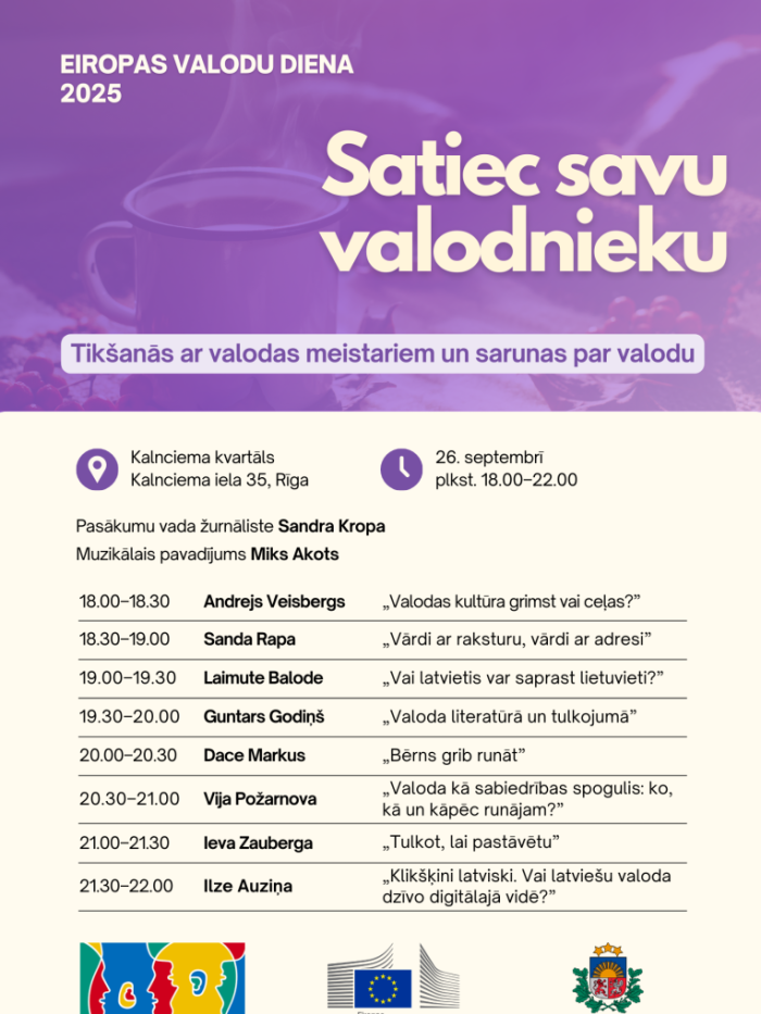 Satiec savu valodnieku