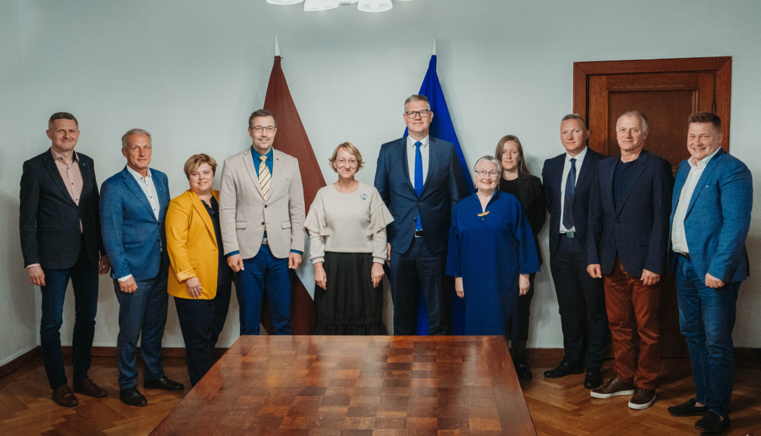 IZM ministres Daces Melbārdes tikšanās ar Rīgas domes priekšsēdētāja vietnieku izglītības, kultūras, sporta un ģimeņu politikas jautājumos Vilni Ķirsi