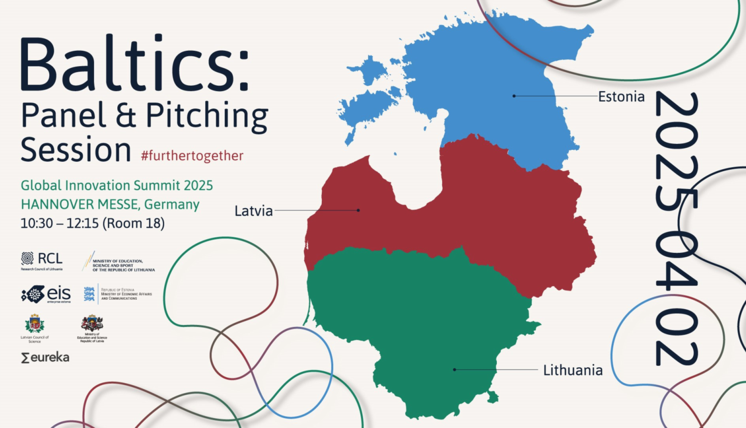 Baltic States panel discussion and pitch session "Innovating the Future – A Focus on the Baltic Nations" will be held on April 2 from 10:30 AM to 12:15 PM (CEST) in Hall 18 of the Hannover Fairground.
