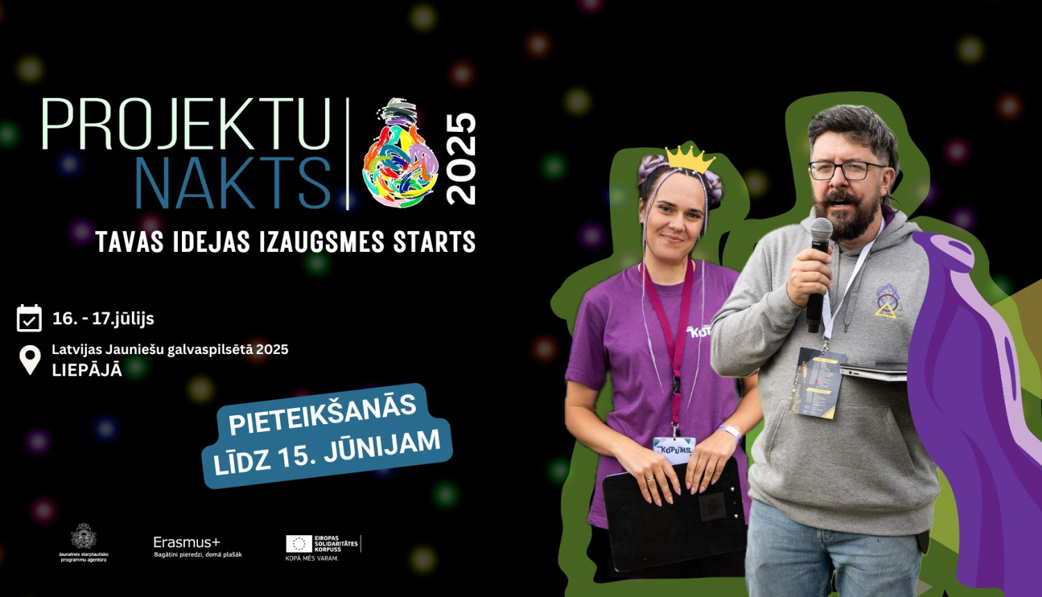 Projektu nakts 2025 vizuālis