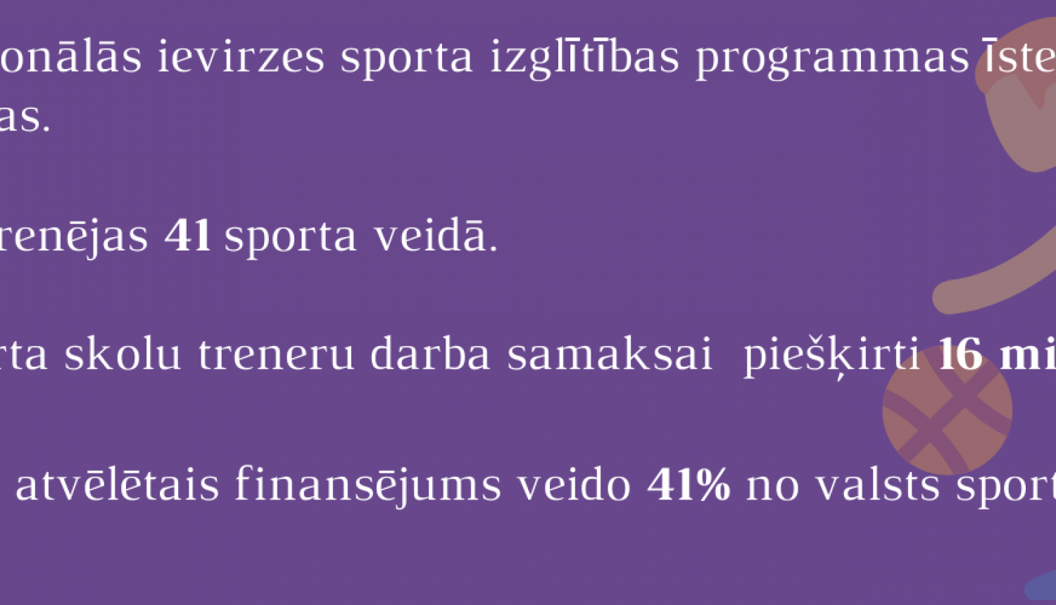 Pārskata sporta skolu finansēšanas modeli