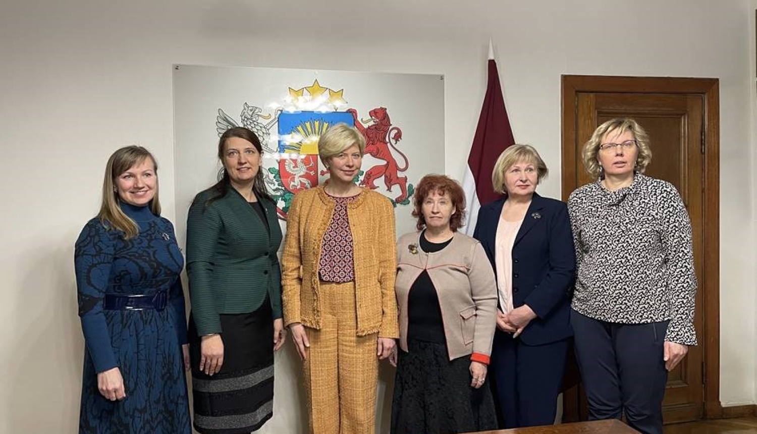 Ministre ar LIZDA pārstāvjiem un Līgu Lejiņu