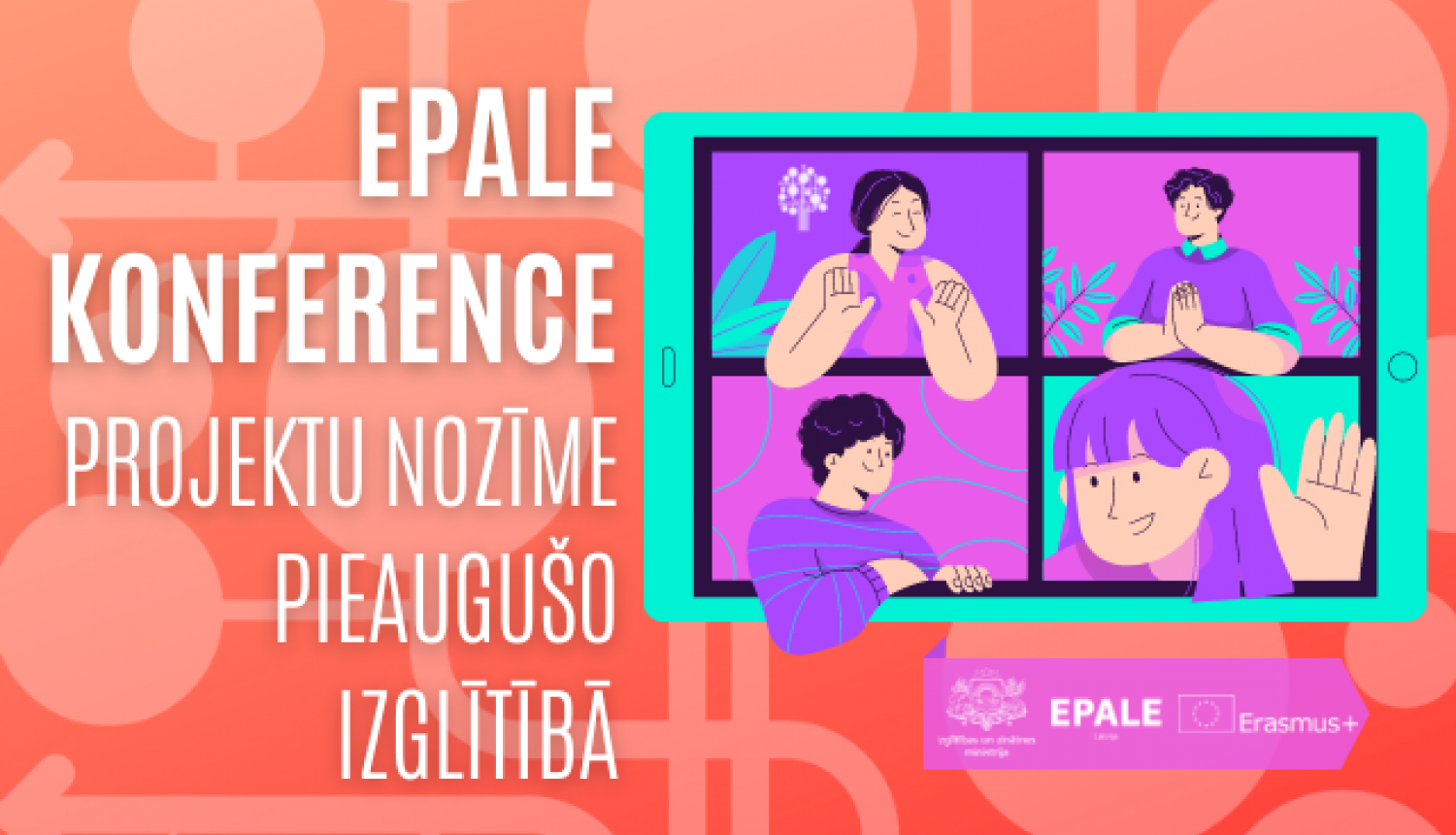 EPALE konferences baneris