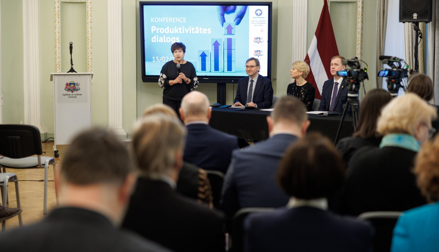 Produktivitātes dialoga konferences pasākums