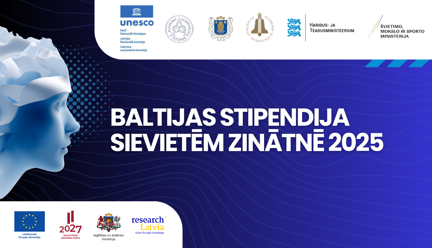 Baltijas stipendija sievietēm zinātnē 2025